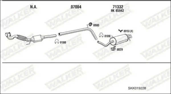 WALKER SKK019228