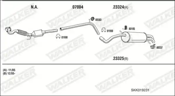 WALKER SKK019231