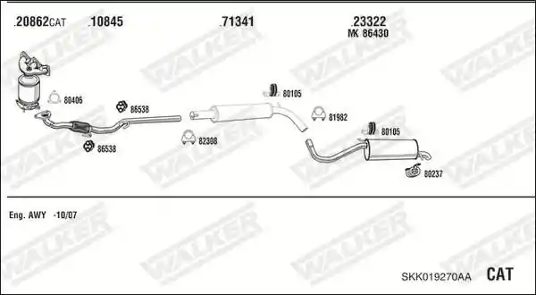 WALKER SKK019270AA