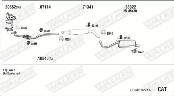 WALKER SKK019271A