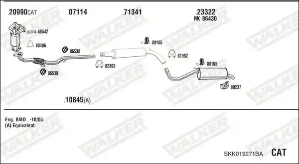 WALKER SKK019271BA
