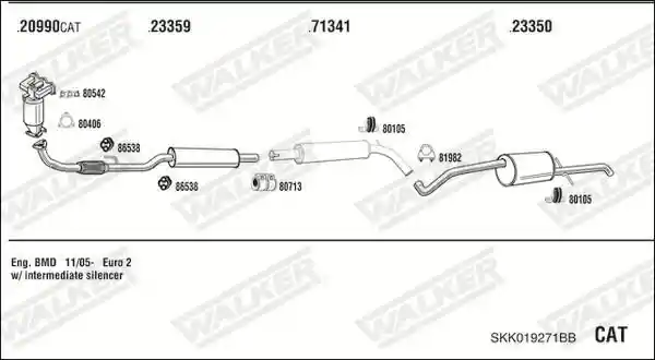WALKER SKK019271BB