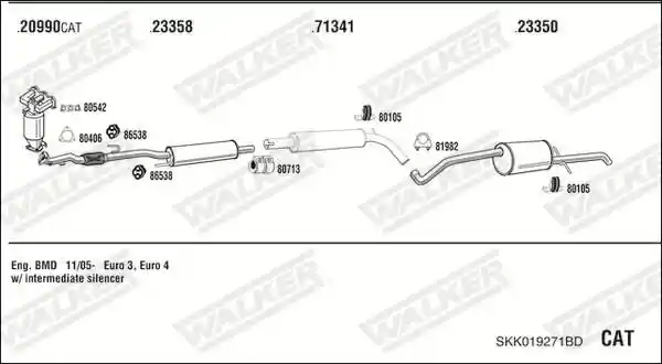 WALKER SKK019271BD