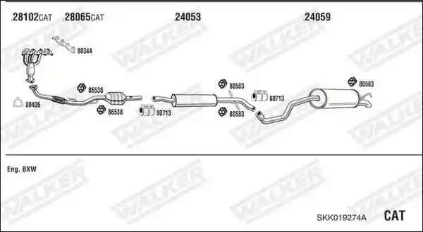 WALKER SKK019274A
