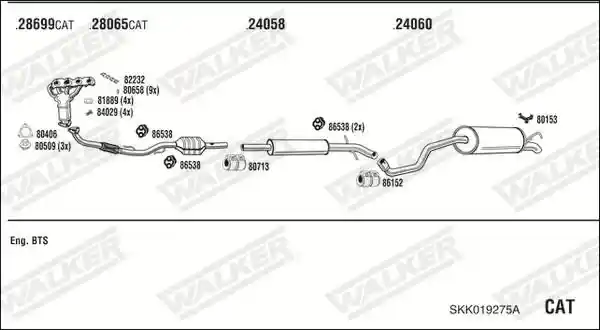 WALKER SKK019275A