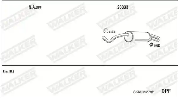 WALKER SKK019278B
