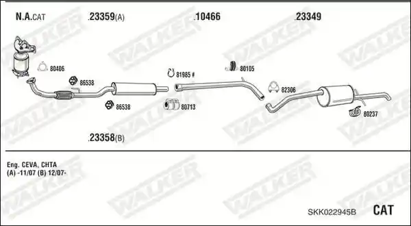 WALKER SKK022945B