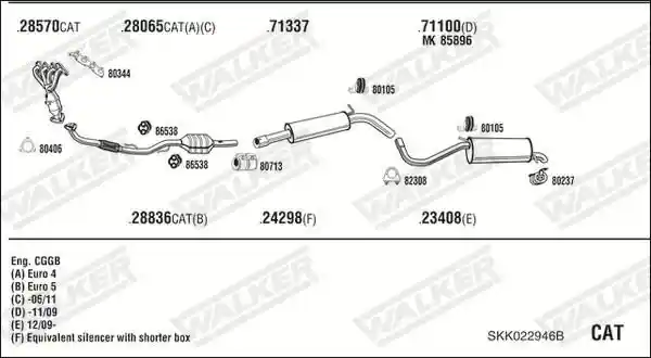 WALKER SKK022946B
