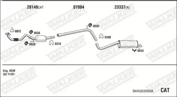 WALKER SKK022950A