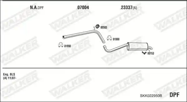 WALKER SKK022950B