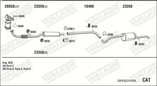 WALKER SKK023165A