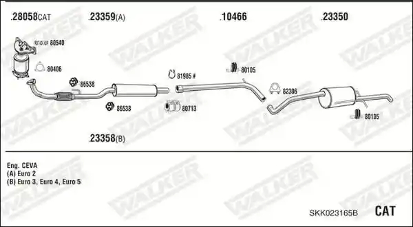 WALKER SKK023165B