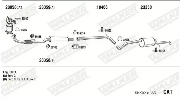 WALKER SKK023165D