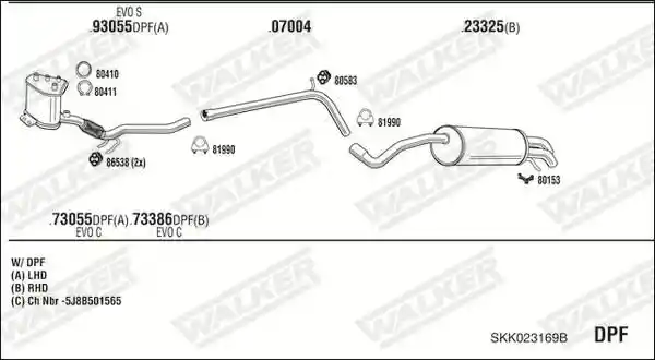 WALKER SKK023169B