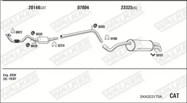 WALKER SKK023170A