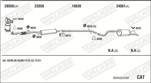 WALKER SKK023292