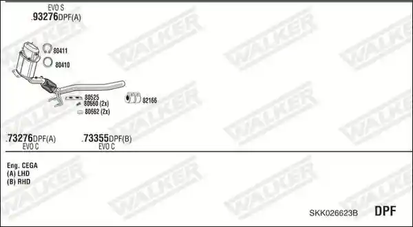 WALKER SKK026623B