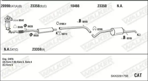 WALKER SKK028175B