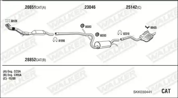 WALKER SKK030441