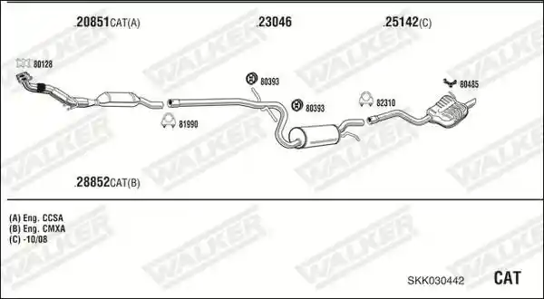 WALKER SKK030442