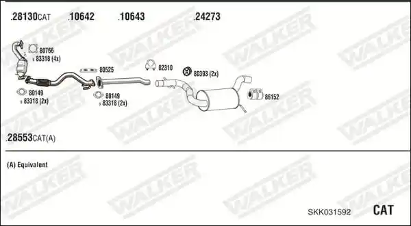WALKER SKK031592