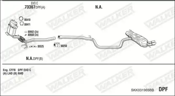 WALKER SKK031965BB