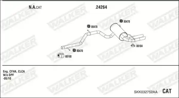WALKER SKK032752AA