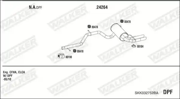 WALKER SKK032752BA