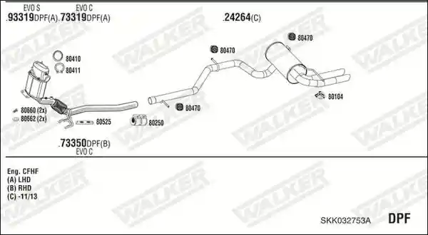 WALKER SKK032753A