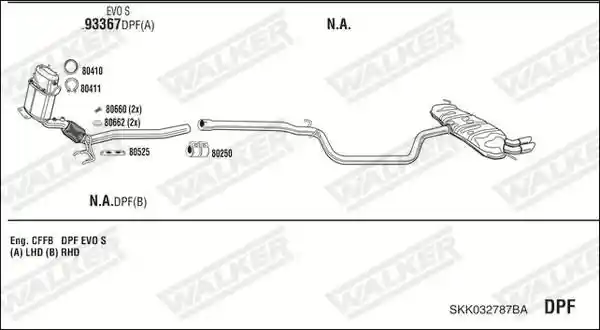 WALKER SKK032787BA