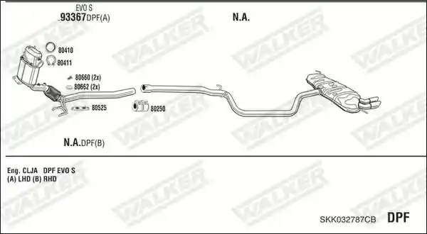 WALKER SKK032787CB