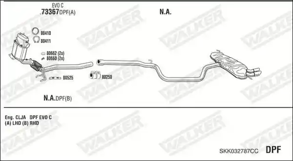 WALKER SKK032787CC