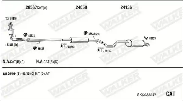 WALKER SKK033247