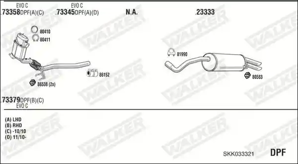 WALKER SKK033321