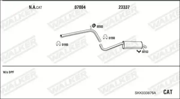 WALKER SKK033876A