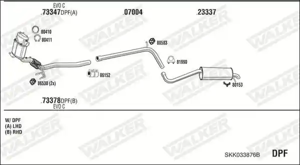 WALKER SKK033876B