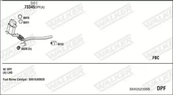 WALKER SKK052395B