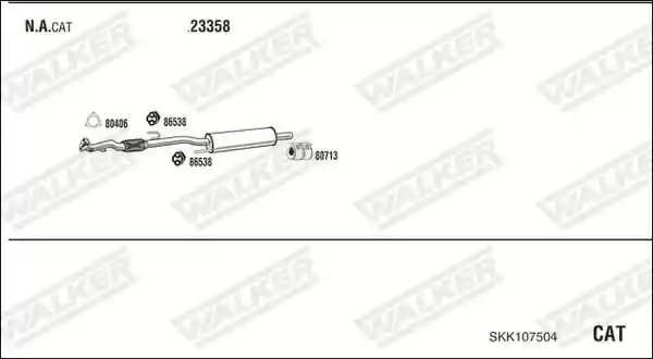 WALKER SKK107504
