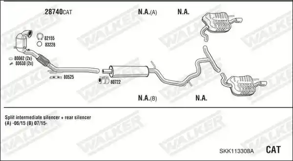 WALKER SKK113308A