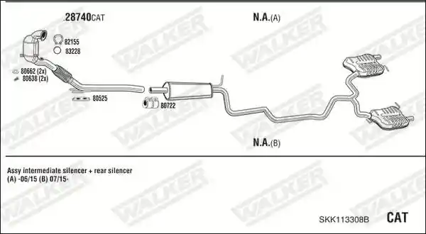 WALKER SKK113308B