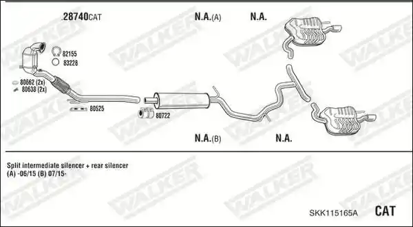 WALKER SKK115165A