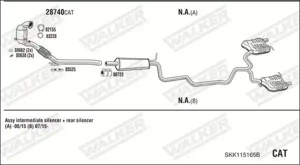 WALKER SKK115165B