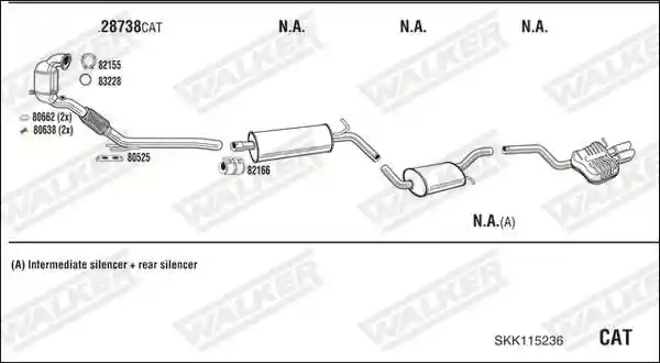WALKER SKK115236