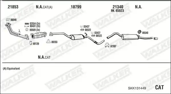 WALKER SKK131449