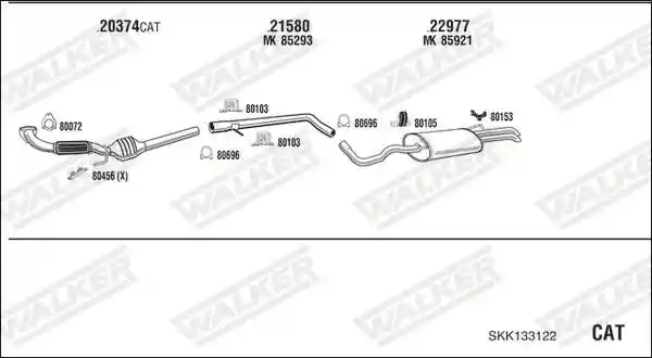 WALKER SKK133122