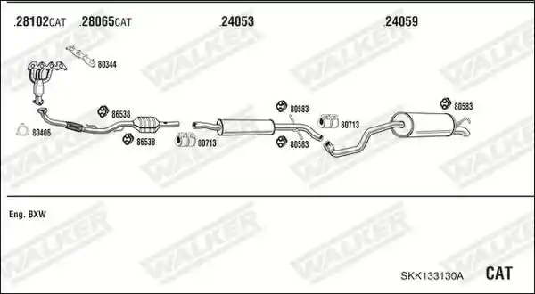 WALKER SKK133130A