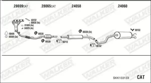 WALKER SKK133133