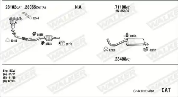 WALKER SKK133148A