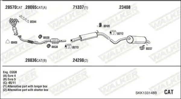 WALKER SKK133148B