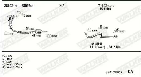 WALKER SKK133165A